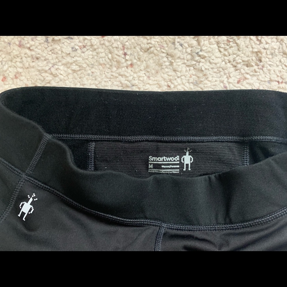 Smartwool PhD Merino Wool Wind Tight Running Pants - Medium